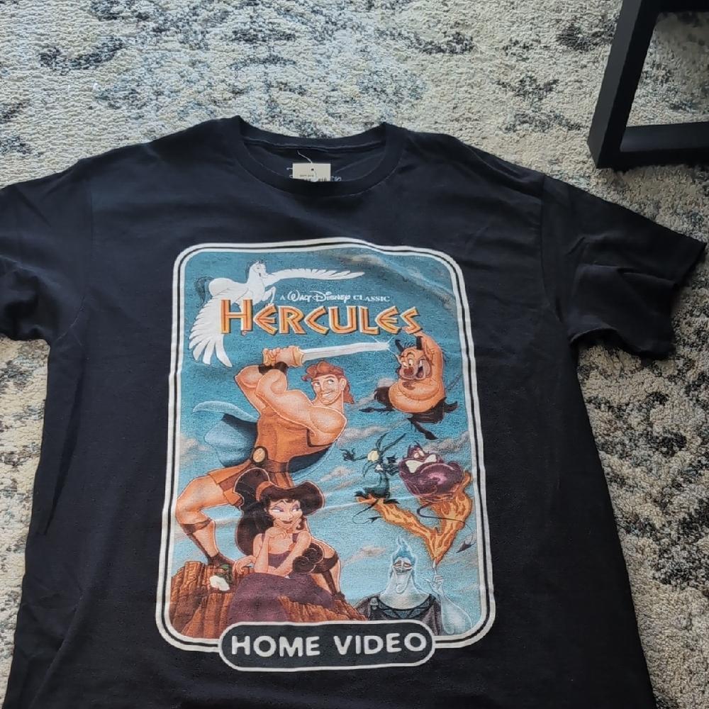 Disney Hercules Black Tee